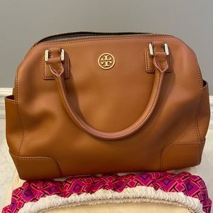 Tory Burch NWOT never worn brown leather bag